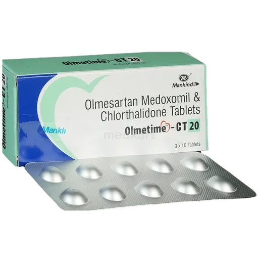 olmetime ct 20mg tablet 10's